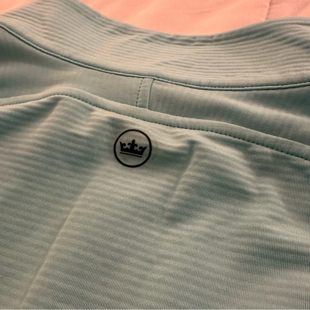Peter Millar Beaumont Quarter-Zip Pullover | Blue | Men’s 2XL NEW - Picture 5 of 6